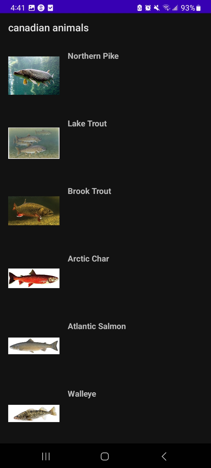 canadian animals app picture 2