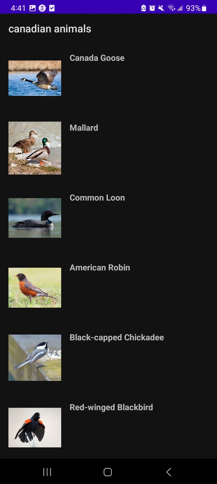canadian animals app picture 4